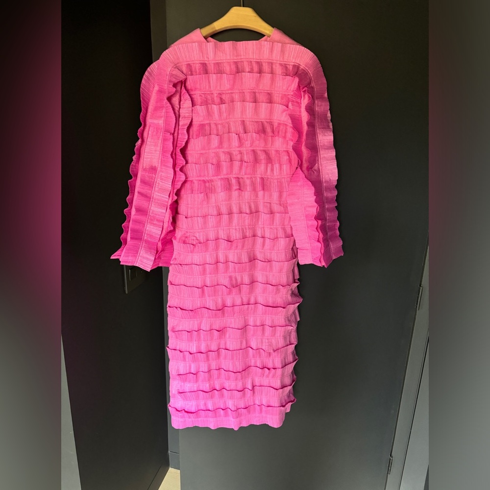 Palladium Ruffled Midi Dress